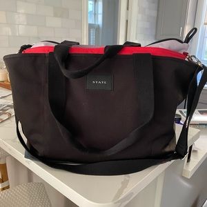 STATE diaper bag tote- like new without tags
